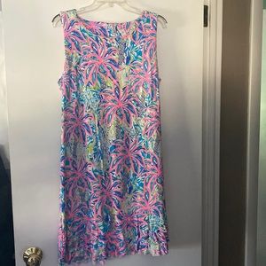 NWOT Lulu-B ruffle hem dress